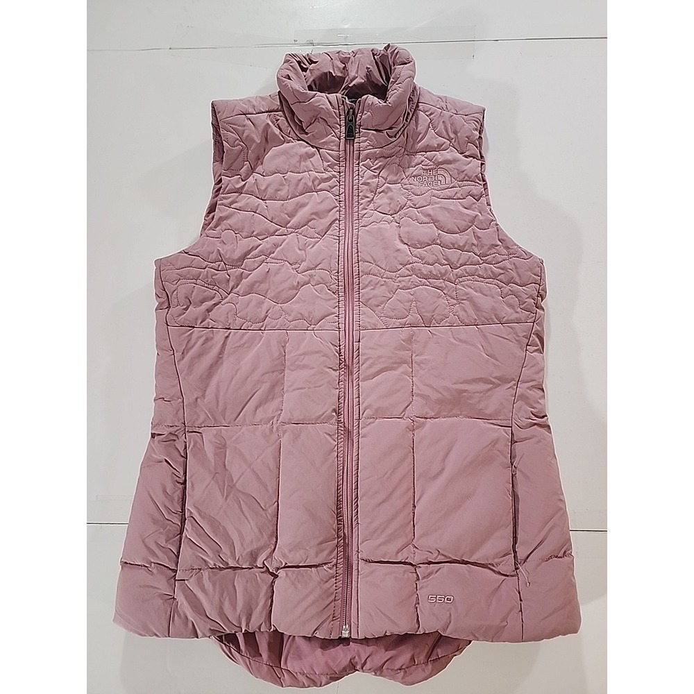 The North‎ Face Womens Aconcagua II 550 Down Puffer Vest Pink NF0A37JM Small